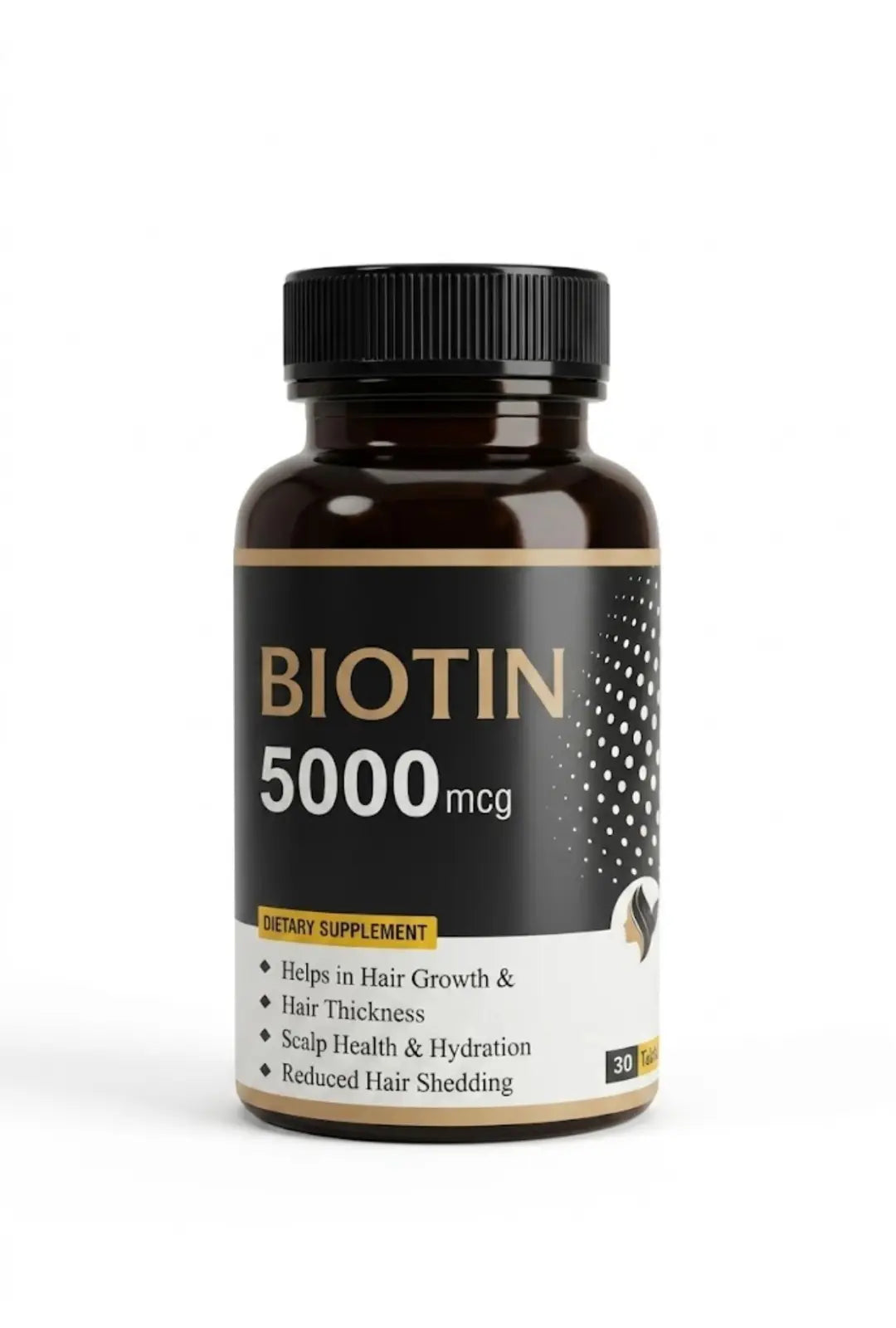Biotin 5000 mcg – Hair Growth & Beauty Support